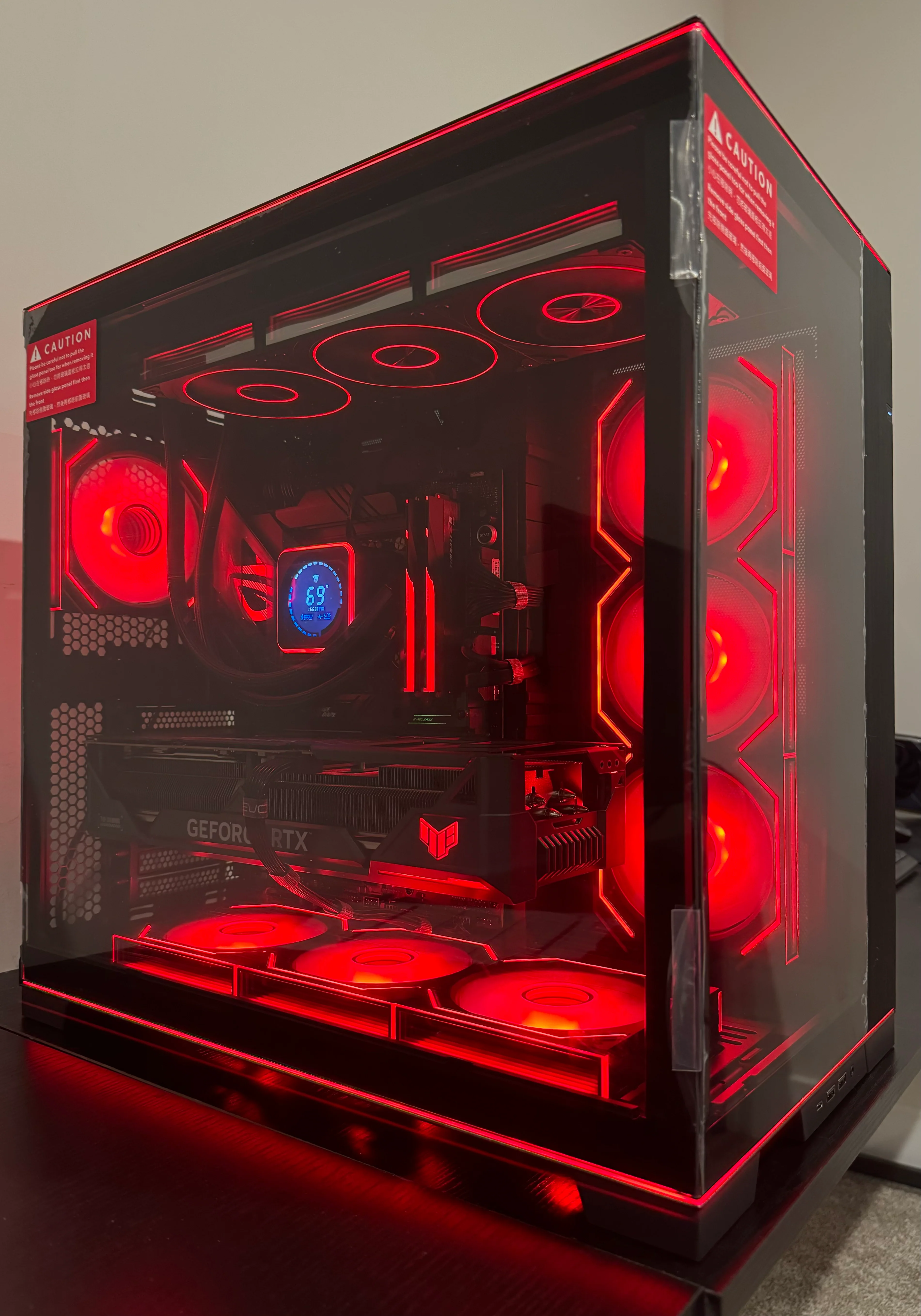 RX 9070 XT CUSTOM BUILT GAMING PC RYZEN 9700X 32GB DDR5 RAM 2TB SSD WiFi 6 VR